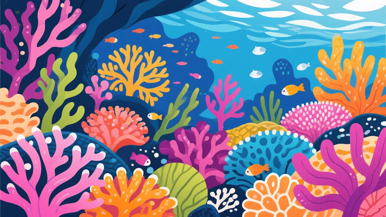 海底世界主题插图